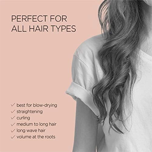 Magic Curling Round Brush(1.7 Inch), Non-electronic, Self-Standing Round Quick Styling Brush, Great Blowout, Ceramic Coated/Ionic Thermal Barrel, Blowout Volume, Wave Styler - Image 6