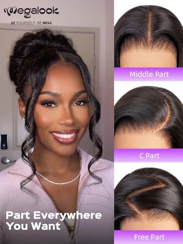 22 Inch 13x6 Lace Front Wigs Human Hair Glueless Straight - Image 5