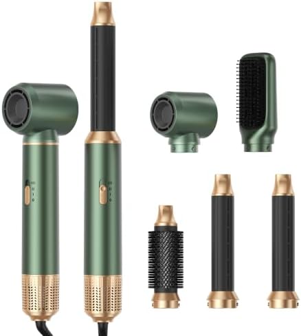 5 in 1 Blow Dryer Brush, Hair Dryer Brush Set Upgrade Hot Air Brush by TRYLATER