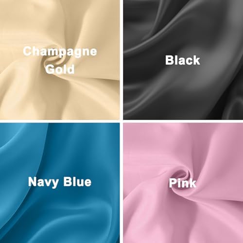 DEMAZALO Silk Long Bonnet for Braids & Curly Hair, Silk Satin Bonnet for Sleeping, Extra Large Bonnets for Women Braid - Image 6