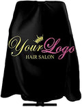 Barber Cape Hello Girl Gorgeous Glitters Eyelash Salon Apron Hair Cutting Cape Barbershop Kits For Women 55''X66'' by Carwayii