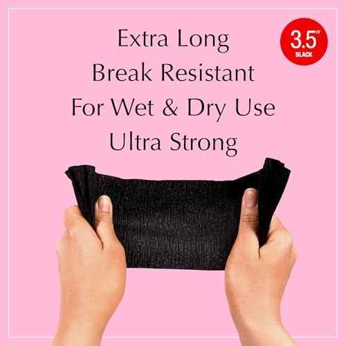 Red by Kiss Wrap Strip, Ultra Strong 2X Longer Stretch, 44 Strips Lab-Test Proven Strongest Quality for Wet/Dry Hair - Image 2