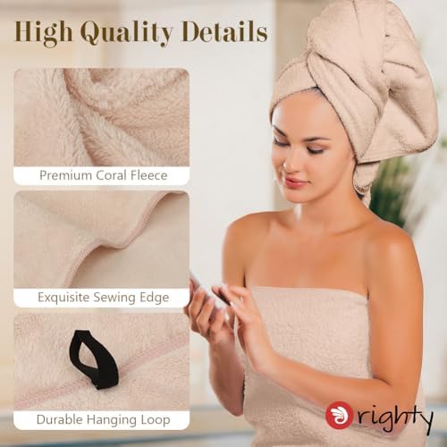Orighty Bath Towels, Soft Feel Bath Towel, 2 Pack (27'' x 54'') - Image 4