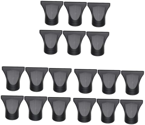 NOLITOY 30pcs Plastic Hair Dryer Diffuser Nozzles for Home Salon Use for Even Drying and Styling Lightweight and Portable Hair Dryer Attachment by NOLITOY
