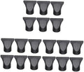 NOLITOY 30pcs Plastic Hair Dryer Diffuser Nozzles for Home Salon Use for Even Drying and Styling Lightweight and Portable Hair Dryer Attachment by NOLITOY