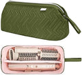 Leudes Hair Tools Travel Bag for Shark Flexstyle Carrying Case Portable Shark Hair Air Wrap Dryer Case Waterproof Dustproof Flat Curling Iron Travel Organizer (Army Green) by Leudes