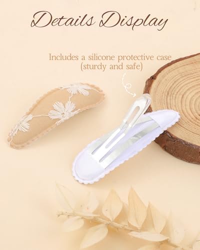 doboi Toddler Hair Clips for Girls Baby Barrettes-40PCS with Silicone - Image 3