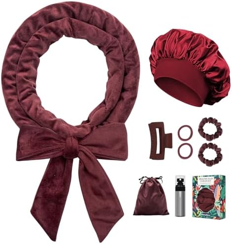 Gwabee Velvet Heatless Curls Overnight Hair Curlers to Sleep In by Gwabee