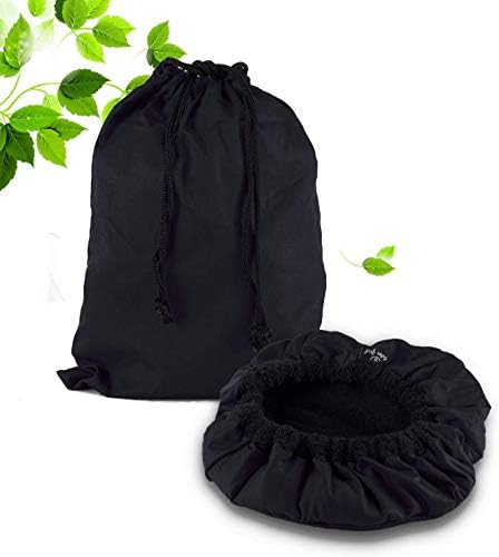 Deep Conditioning, Microwavable Heat Cap for Steaming Hair Styling and Treatment Steam Cap Steaming Haircare Therapy (Black) - Image 4