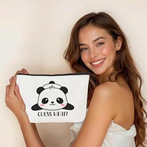 Panda Gifts Makeup Bag for Women Girls - Cute Baby Panda Panda Lovers - Image 2