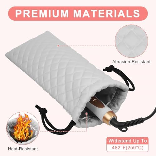 Professional Heat Resistant Hot Hair Tools Organizer Cover Bag - Image 3