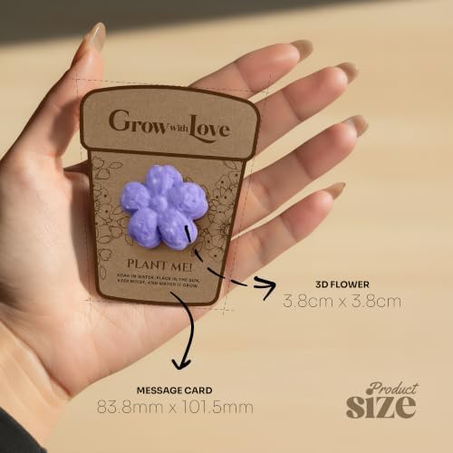 24-Count Plantable 3D Flower Wildflower Seed Bomb Favors - Image 3