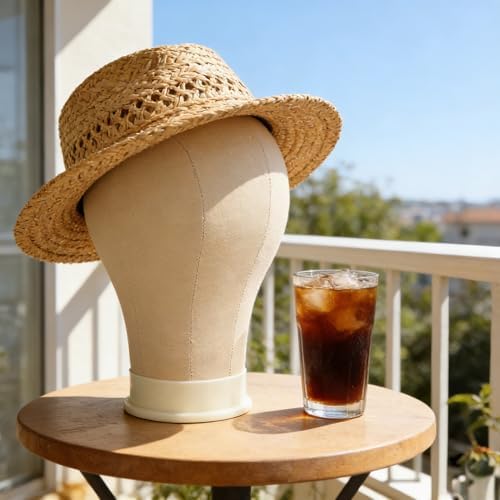 Mannequin Head for Wigs, Canvas Mannequin Head for Making or Display Wigs - Image 2