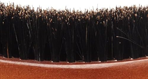 Diane medium firmness reinforced boar bristle, curved military style wave mens hair brush, d8175 (Pack of 2) - Image 4