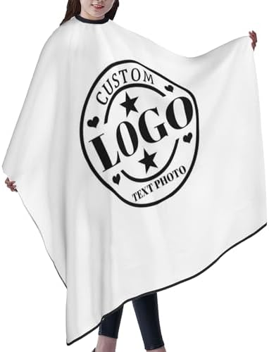 Custom Barber Cape Customized Haircut Capes Logo Text Photo Salon Hairdressing Apron for Home and Barbershop - Image 3