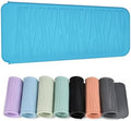 Silicone Heat Resistant Travel Mat Pouch for Hair Straighteners, Curling Irons, Wands, and Hot Styling Tools (Sky Blue) 1 Pack by EIOKIT