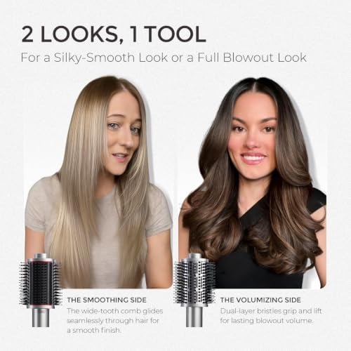 TYMO 4.0 Hair Blow Dryer Brush, Lightweight Ionic Blowout Hair Dryer Brush - Image 4
