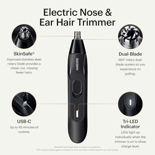 MANSCAPED® The Weed Whacker® 2.0 Electric Nose & Ear Hair Trimmer - Image 2