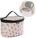 Portable Wig Storage Box - Hair Extension Accessories Carrying Travel Case Makeup Tool Organizer to Store Hairpieces, Decorations, PINK by Unknown