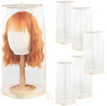 5PCS Wig Storage Bags for Multiple Wigs Covers to Keep Wig Fresh, Holder Stand Dust Cover with Drawstring, Hair Salon Accessories Supplies & Kit for Salon Home Use by AIHOPESTO