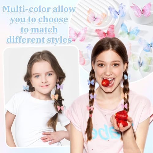 900 PCS Colorful Hair Ties for Girls Hair Accessories Set - Image 5