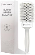 EAGLE FORTRESS Innovative Bristle Ceramic + Ionic Round Brush –Thermal Barrel – Fast-Drying Blowout Brush -53 by EAGLEFORTRESS
