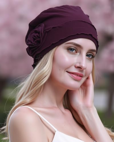 osvyo Chemo Headwear Turban Cap for Women - Cancer Beanie Hair Loss Sealed Packaging - Image 5