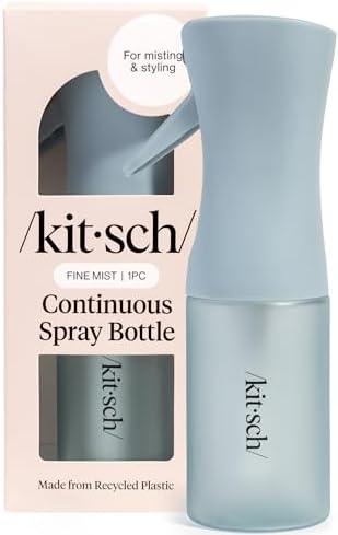 Kitsch Continuous Spray Bottle for Hair – Haze Blue, 150ml by Unknown