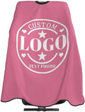 Custom Barber Cape Customized Haircut Capes Logo Text Photo Salon Hairdressing Apron for Home and Barbershop by Custom