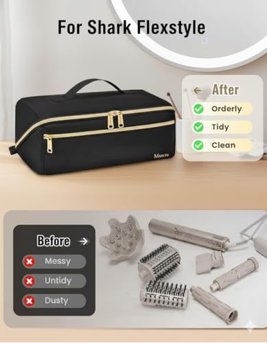 Mancro Hair Tools Travel Bag Compatible with Shark Flexstyle - Image 5