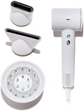 T3 LuxeDry Ionic Hair Dryer Set, Blow Dryer with Diffuser for Curly, Wavy & All Hair Types, Drying & Styling Concentrators, 3 Heat & 2 Speed Settings, Cool Shot, Frizz-Free Shine by Unknown