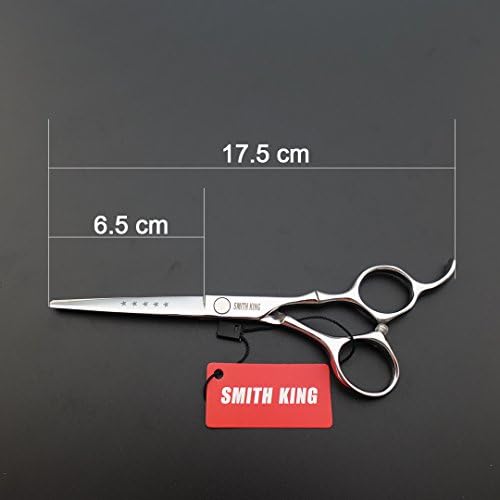 6.0 Inches Professional hair cutting thinning scissors set with razor (Silver) - Image 6