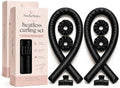 NocheSuave Heatless Hair curler Kit, Satin Heatless Curling Rod for Overnight Curls, No Heat Hair Curler for Long & Medium Hair, 1 Pack & 2 Pack Options. (2 pack) by NocheSuave