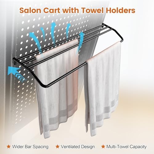 Salon Trolley Salon Cart on Wheels Rolling Salon Tray - Image 6