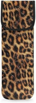 ZOUTAIRONG Curling Iron Bag Traveling Hair Straightener Case Curling Iron Travel Case Heat Resistant Curling Iron Holder Salon Station Women's Storage Bag Travel Bag Leopard Print by ZOUTAIRONG