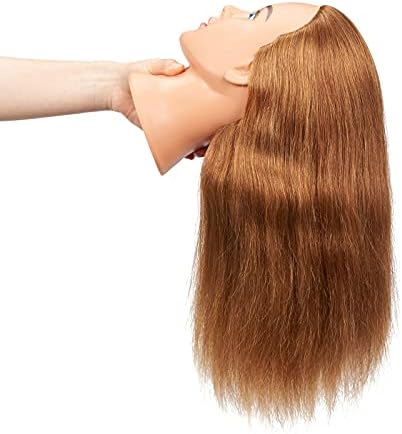 Hairingrid Mannequin Head 20"-22" 100% Human Hair Training Manikin Head - Image 4