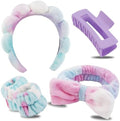 Chanaco Spa Headband, Makeup Headband with Wrist Bands, Hair Accessories for Washing Face and Teen Girl Gifts for Women by Chanaco