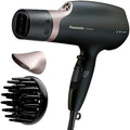 Panasonic Nanoe Salon Hair Dryer with Oscillating Quickdry Nozzle, Diffuser & Concentrator Attachments, 3 Heat & 2 Speed Settings, Japanese Technology for All Hair Types – EH-ANA6HN (Black/Pink Gold) by Panasonic