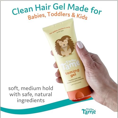 T is for Tame Kids Hair Taming Gel for Soft, Natural Style & Hold - Image 2