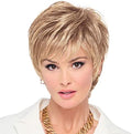 Raquel Welch Fierce And Focused Hand Tied Short Bob Wig by Hairuwear, Average Size Cap, RL19/23 Biscuit by Unknown