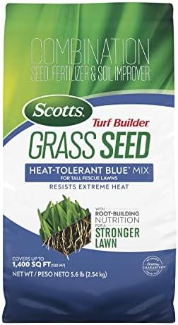 Scotts Turf Builder Grass Seed Heat-Tolerant Blue Mix, 5.6 lbs. by Unknown