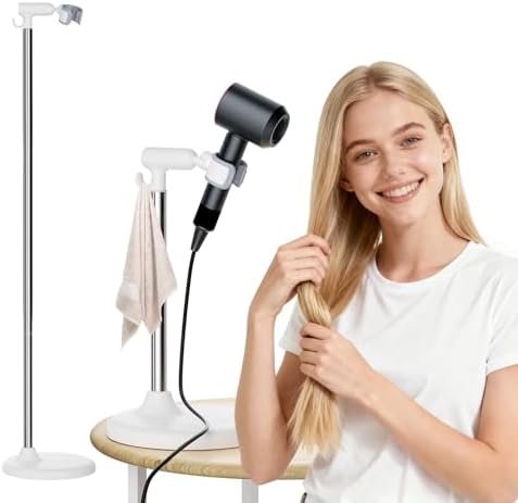 Heavy Duty Hair Dryer Stand, 360° Rotating, Adjustable Height by SENWELL-KA