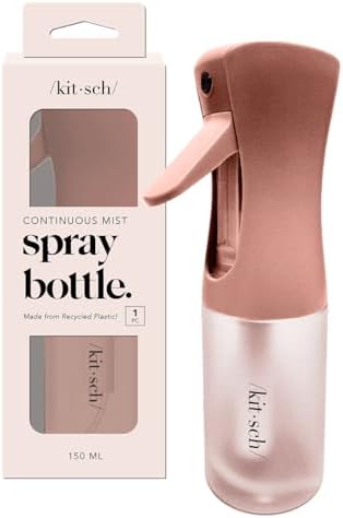 Kitsch Jumbo Satin Heatless Flexi Rods (4 pcs) and Continuous Spray Bottle (Terracotta) Bundle with Discount - Image 7