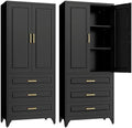 SteeLoong 75" Metal Storage Cabinet with Doors and 2 Adjustable Shelves by Steeloong