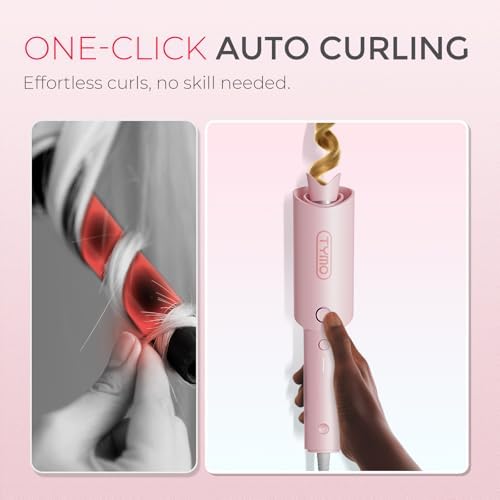 TYMO Automatic Rotating Curling Iron, TYMO CURLPRO Beach Waves Hair Curler - Image 2