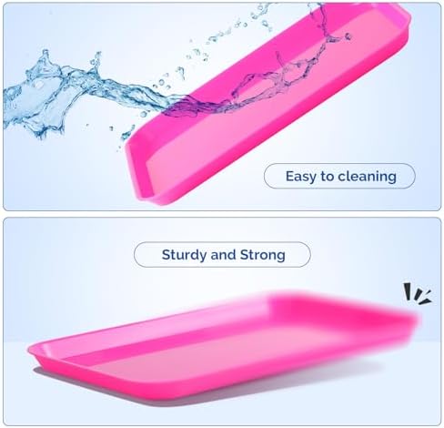 JMU Pink Dental Procedure Trays Flat Trays Size B 13.25" X 9.75" - Image 5
