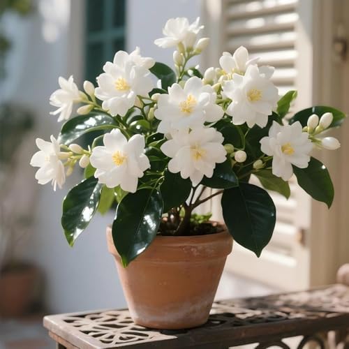Arabian Jasmine Seeds, Fragrant Patio/Indoor Shrub, Perennial Flower Seeds - Image 3