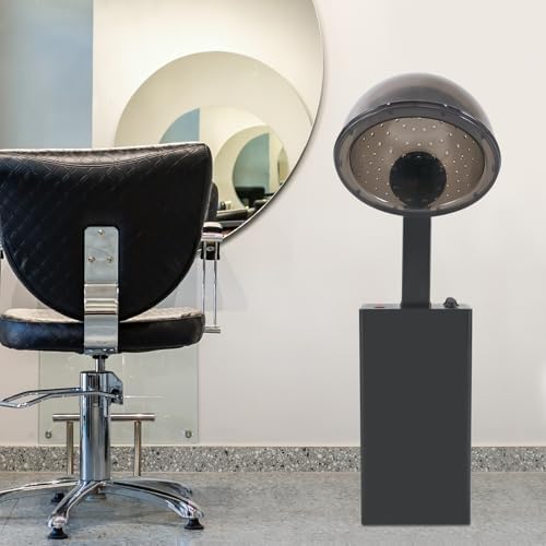 Standing Hair Dryer for Salon, 1200w Professional Hood Dryer Salon Standing Dryers with 60-Minute Timer, Temperature & Hood Arm Angle Adjustable, 12" Hooded Salon Dryer - Image 3
