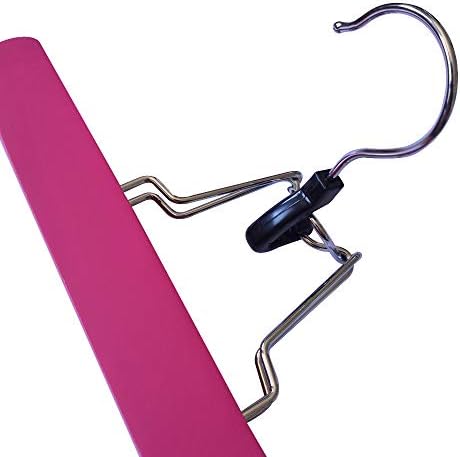 2 Pcs Hair Extensions Hanger, Wooden Wig Storage Hair Hanger with Anti-Slip for Wigs (Pink) - Image 4