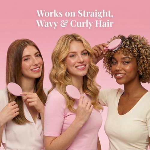 12 Pack Mini Hair Brush Bulk, Travel Hair Brush for All Hair Types - Image 4